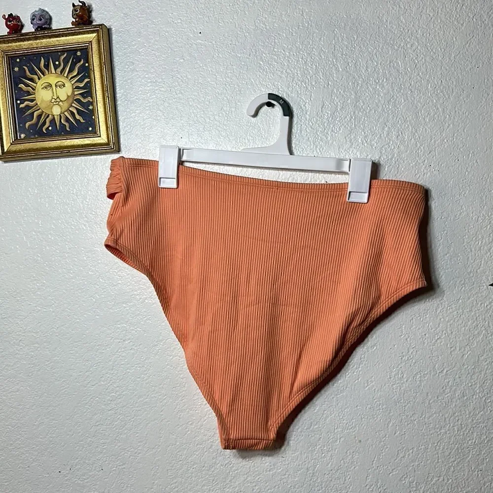 Cupshe Size 2X Peach Swim Suit Bottom NWT